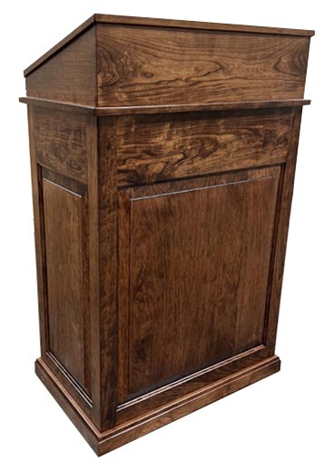 amish woodworking new yorker podium image