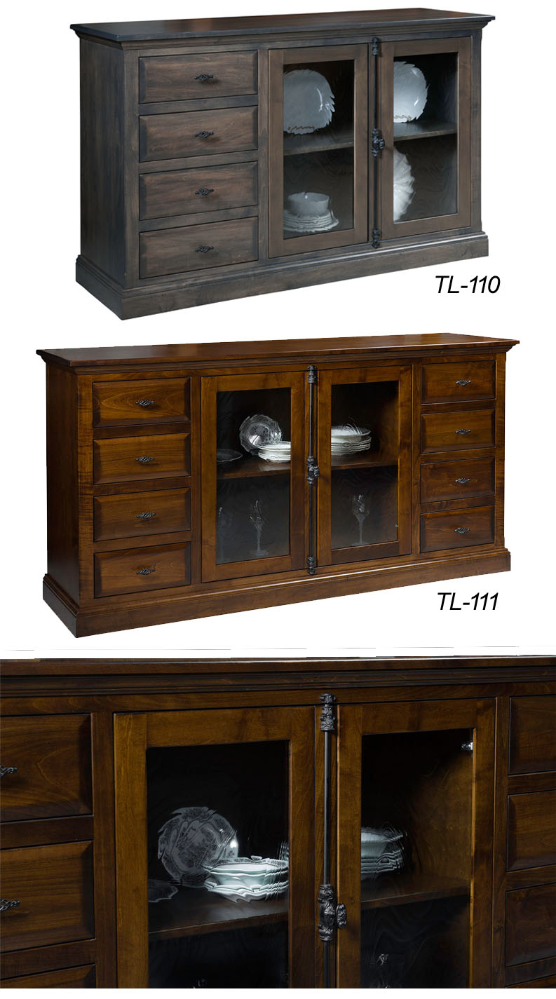amish woodworking sideboard image