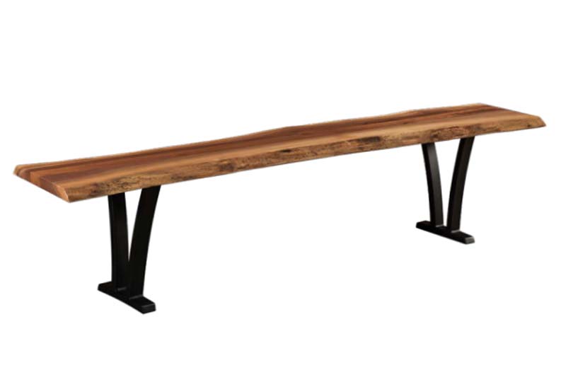 amish woodworking custom bench image