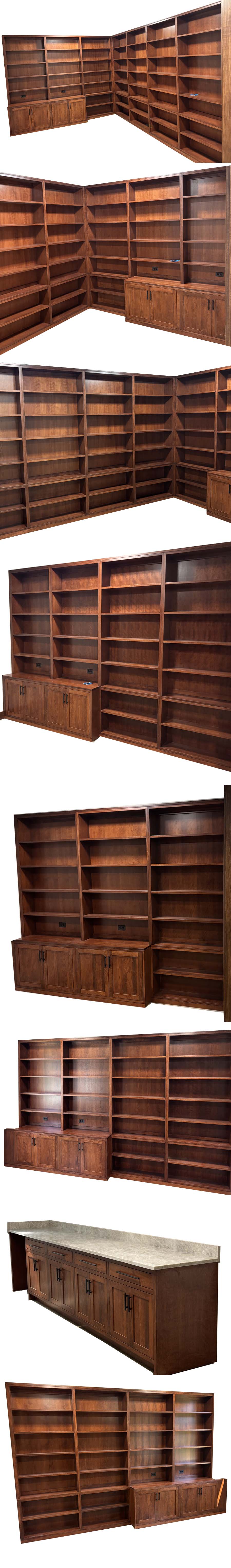 amish woodworking custom bookcase image