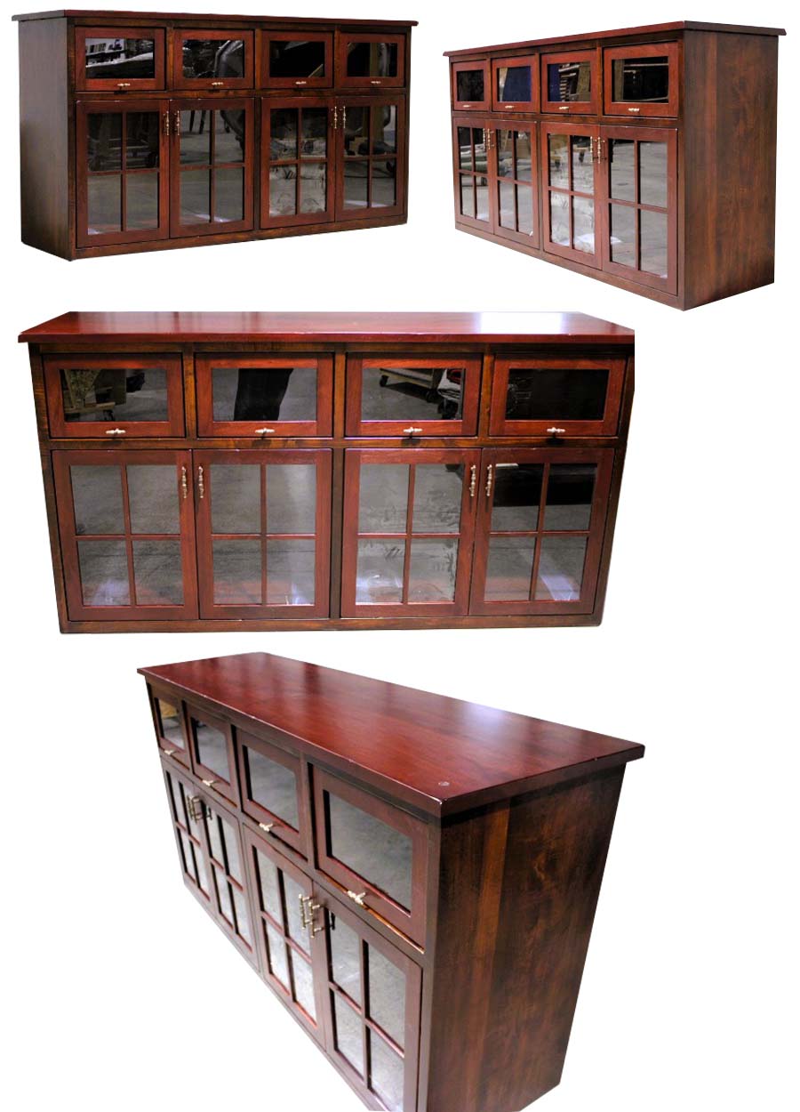 amish woodworking custom bookcase image