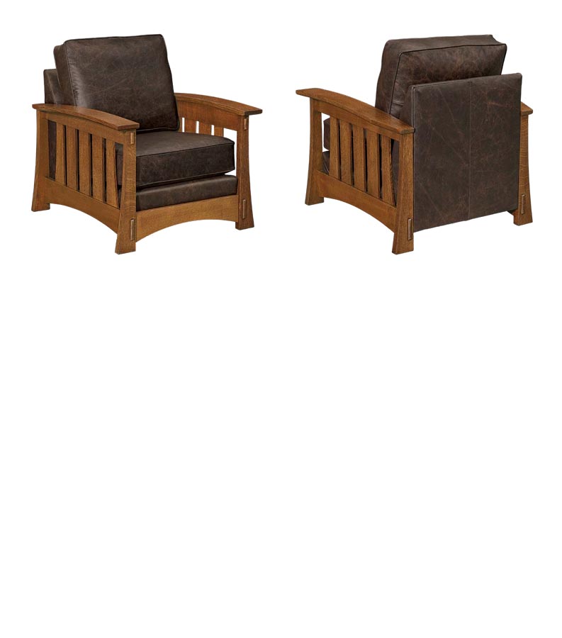 amish woodworking custom bow arm furniture image