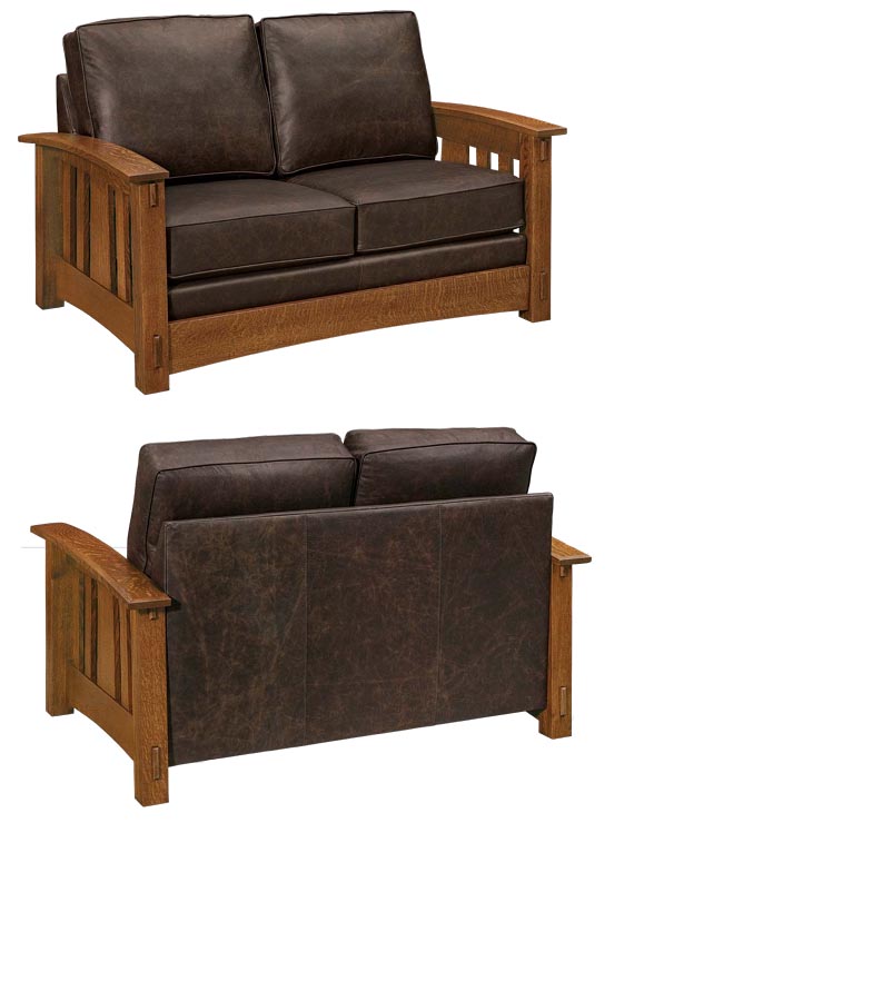 amish woodworking custom bow arm furniture image