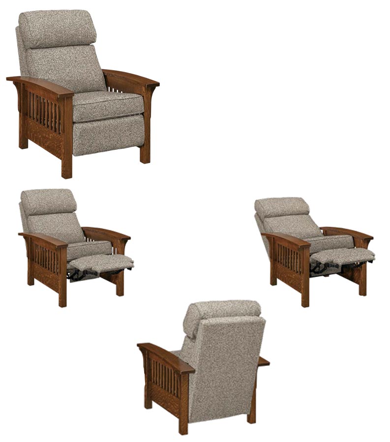 amish woodworking custom bow arm furniture image