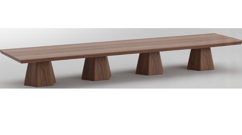 amish woodworking custom conference room table image