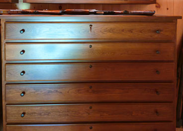 amish woodworking custom gun cabinet image