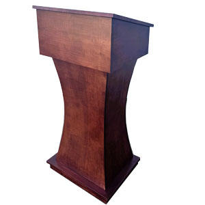 amish woodworking embassy podium image