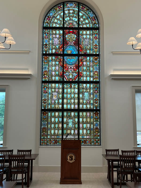 amish woodworking custom catholic church podium image