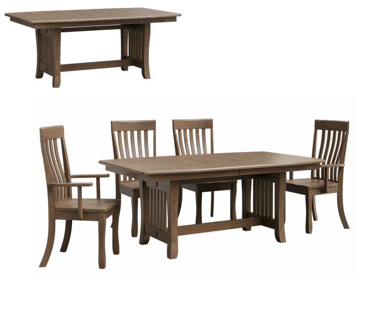 amish woodworking custom table image