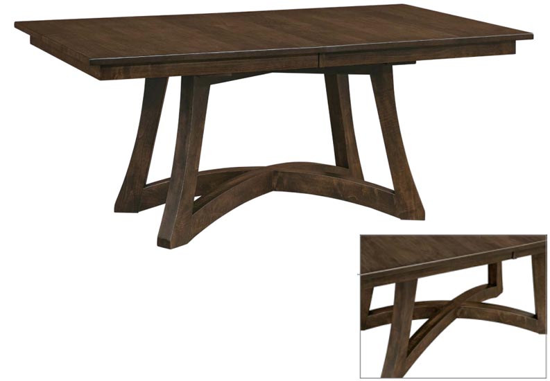 amish woodworking custom table image