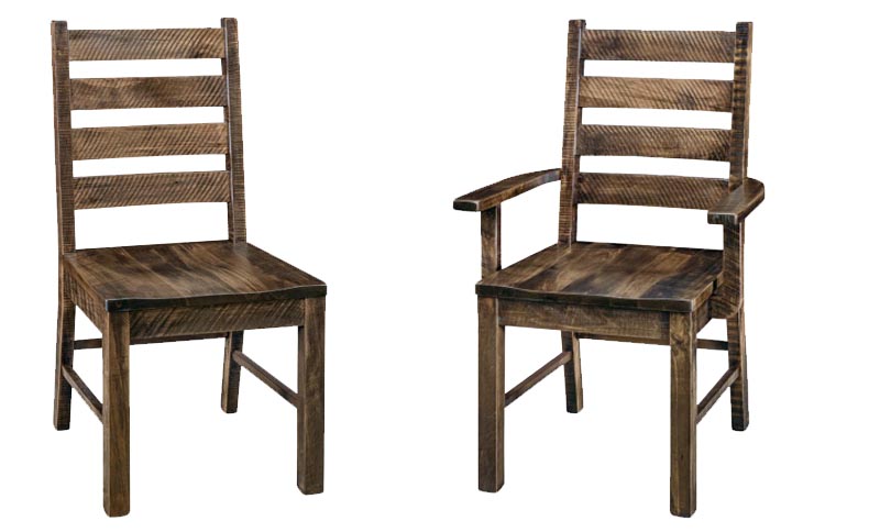 amish woodworking custom wood chair image