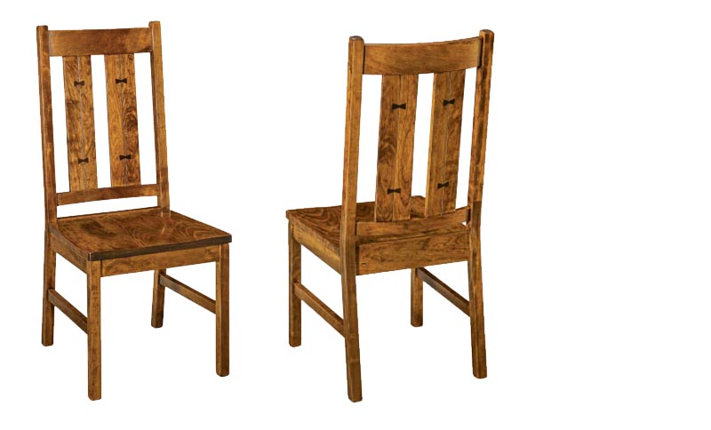 amish woodworking custom wood chair image