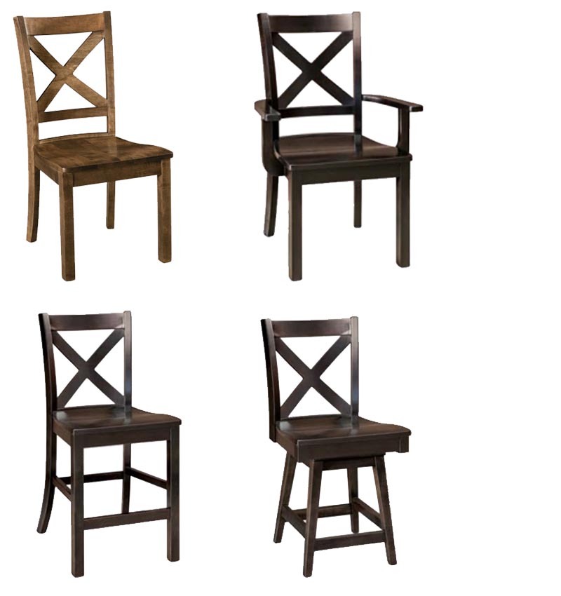 amish woodworking custom wood chair image