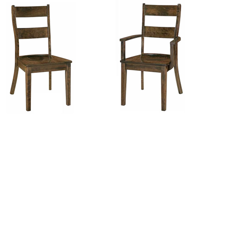 amish woodworking custom wood chair image